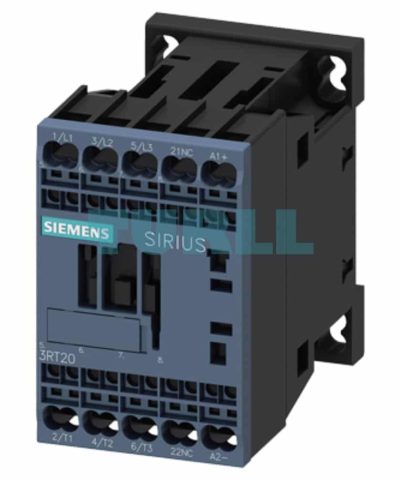 Siemens SIRIUS 3RT2018-2UB42 Power Contactor 16A, 7.5kW, 24V DC, S00 Size