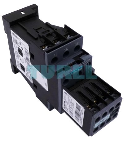 Siemens 3RT2025-1BB44-3MA0 SIRIUS Power Contactor, 17A, 24V DC, S0 Size, 2NO+2NC