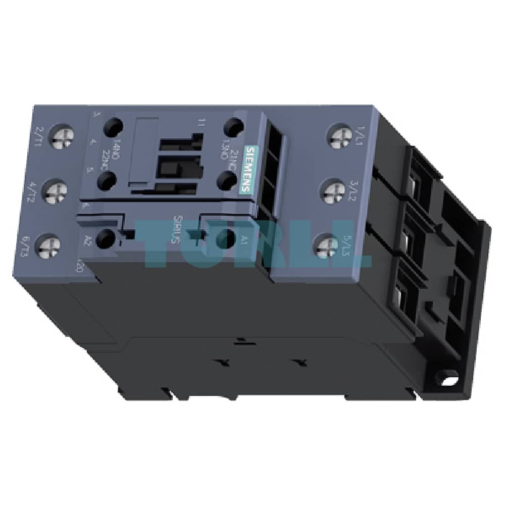 Siemens 3RT2037-1AB00 SIRIUS Power Contactor, 65A, 30kW, 24V AC, S2 Original Brand New 4 Siemens 3RT2037-1AB00 SIRIUS Power Contactor, 65A, 30kW, 24V AC, S2