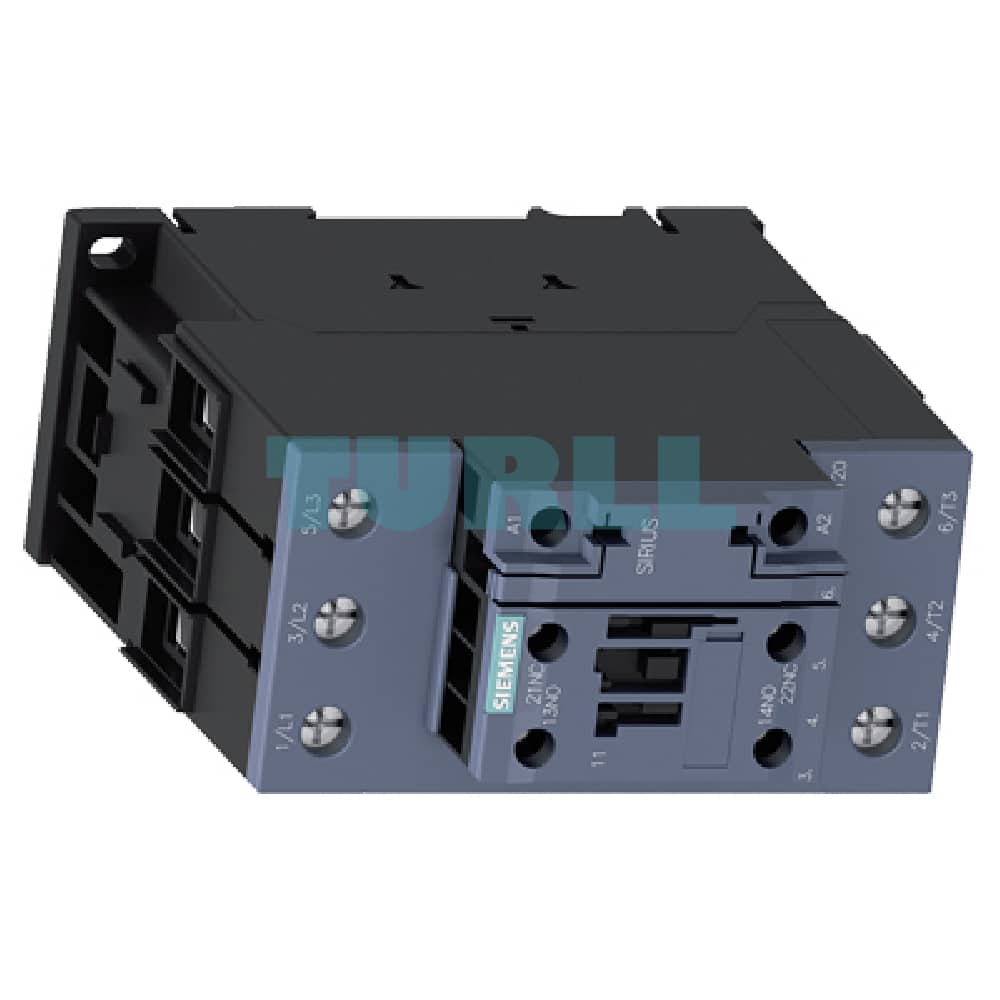 Siemens 3RT2037-1AB00 SIRIUS Power Contactor, 65A, 30kW, 24V AC, S2 Original Brand New 2 Siemens 3RT2037-1AB00 SIRIUS Power Contactor, 65A, 30kW, 24V AC, S2