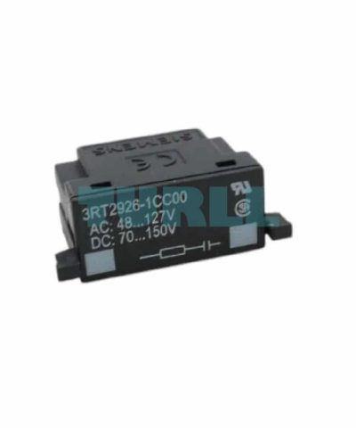 Siemens 3RT2926-1CC00 Surge Suppressor RC Element, 48-127V AC/DC, for 3RT2 Contactors