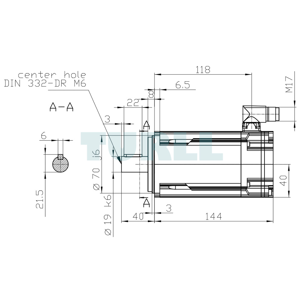 1FK2104-6AF01-1SA0 SIEMENS Exclusive SIMOTICS S-1FK2 HD Servo Motor Original Brand New 4 SIEMENS 1FK2104-6AF01-1SA0 SIMOTICS S-1FK2 Servo Motor