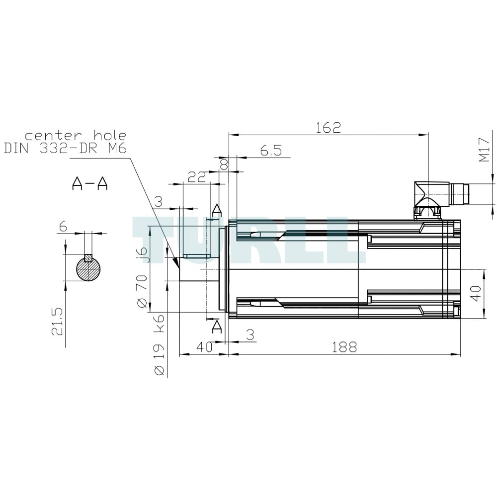 1FK2104-6AF11-1SA0 SIEMENS Exclusive SIMOTICS S-1FK2 HD Servo Motor Original Brand New 4 SIEMENS 1FK2104-6AF11-1SA0 SIMOTICS S-1FK2 Servo Motor