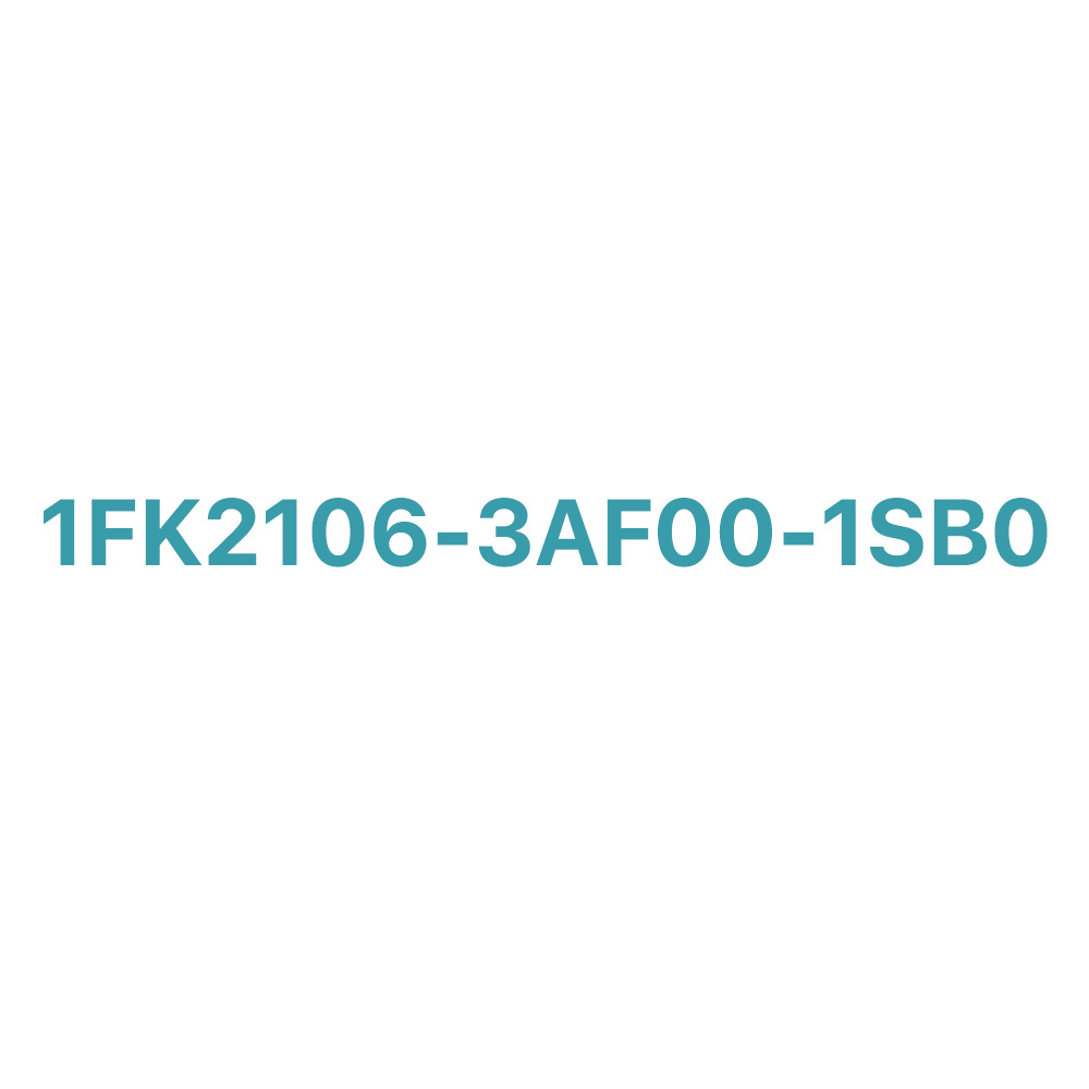 1FK2106-3AF00-1SB0 SIEMENS Exclusive SIMOTICS S-1FK2 HD Servo Motor Original Brand New 2 SIEMENS 1FK2106-3AF00-1SB0 SIMOTICS S-1FK2 Servo Motor
