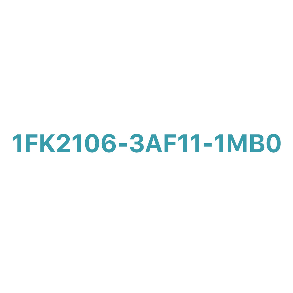 1FK2106-3AF11-1MB0 SIEMENS Exclusive SIMOTICS S-1FK2 HD Servo Motor Original Brand New 2 SIEMENS 1FK2106-3AF11-1MB0 SIMOTICS S-1FK2 Servo Motor