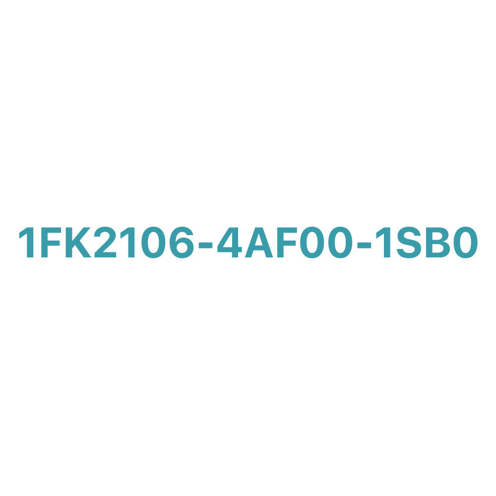 1FK2106-4AF00-1SB0 SIEMENS Exclusive SIMOTICS S-1FK2 HD Servo Motor Original Brand New 2 SIEMENS 1FK2106-4AF00-1SB0 SIMOTICS S-1FK2 Exclusive Servo Motor