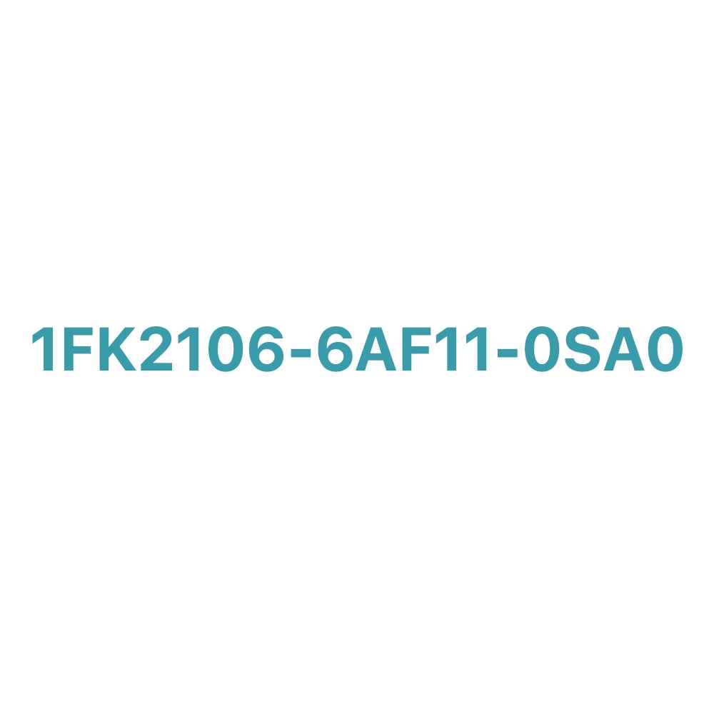 1FK2106-6AF11-0SA0 SIEMENS Exclusive SIMOTICS S-1FK2 HD Servo Motor Original Brand New 2 SIEMENS 1FK2106-6AF11-0SA0 SIMOTICS S-1FK2 Exclusive Servo Motor