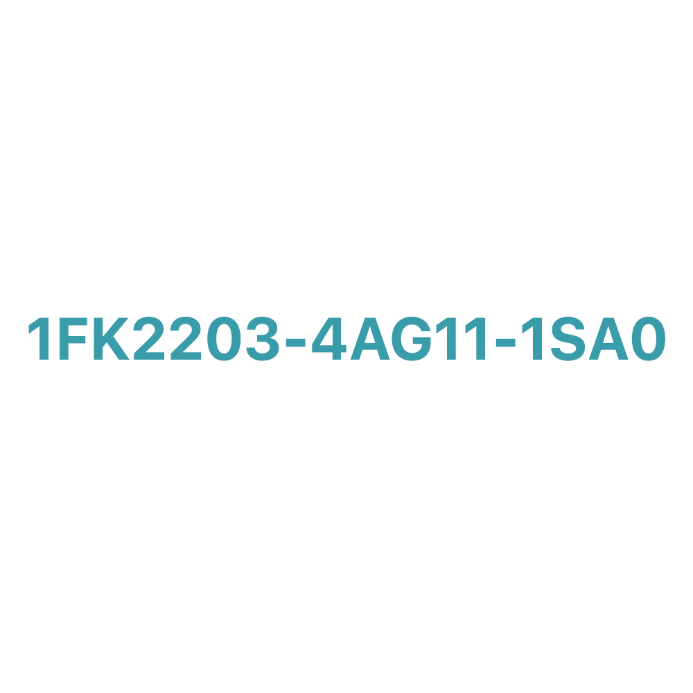 1FK2203-4AG11-1SA0 SIEMENS Exclusive SIMOTICS S-1FK2 CT Servo Motor Original Brand New 2 SIEMENS 1FK2203-4AG11-1SA0 SIMOTICS S-1FK2 CT Servo Motor Exclusive