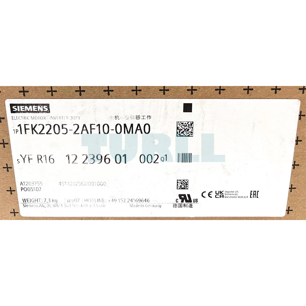 1FK2205-2AF10-0MA0 SIEMENS Exclusive SIMOTICS S-1FK2 CT Servo Motor Original Brand New 2 1FK2205-2AF10-0MA0 SIEMENS SIMOTICS S-1FK2 CT Servo Motor Original Brand New