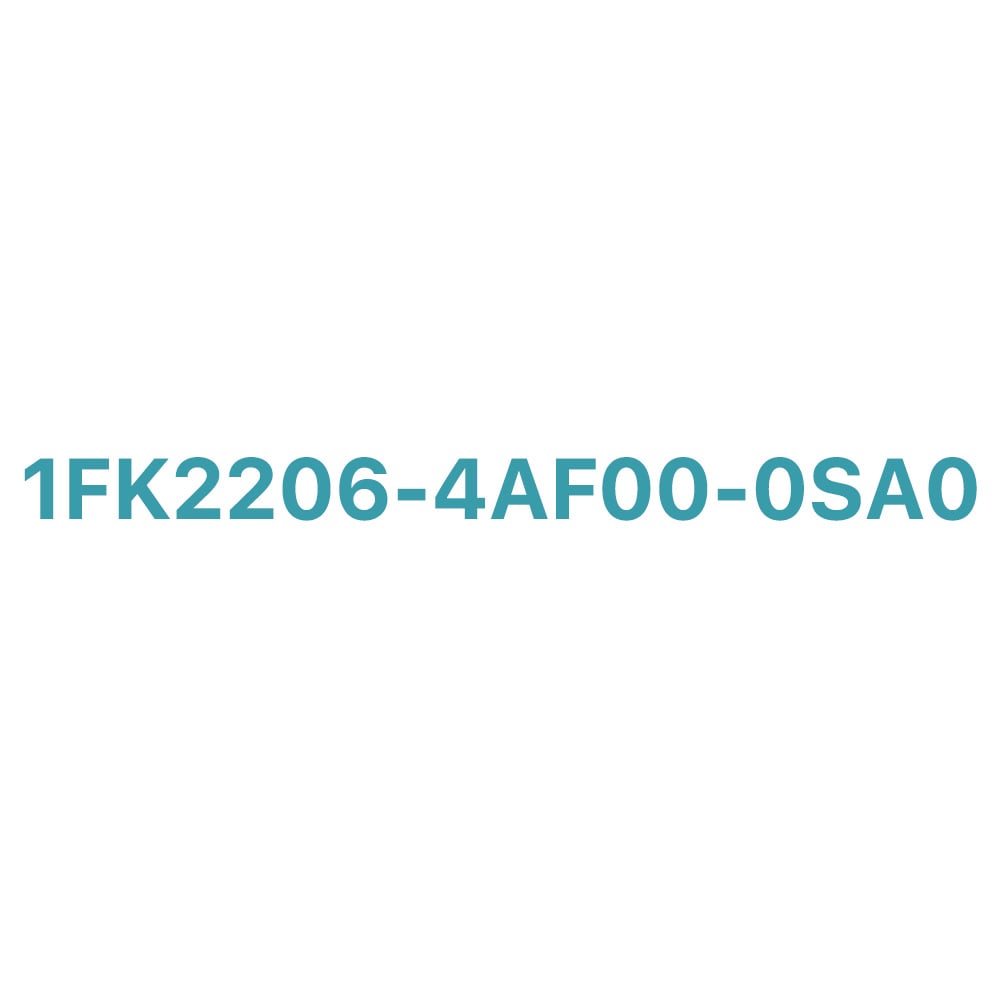 1FK2206-4AF00-0SA0 SIEMENS Exclusive SIMOTICS S-1FK2 Servo Motor Original Brand New 2 1FK2206-4AF00-0SA0 SIEMENS SIMOTICS S-1FK2 Servo Motor Original Brand New