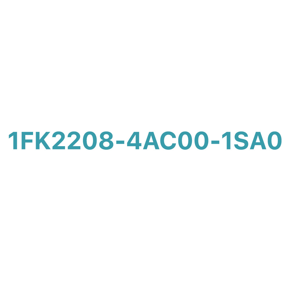 1FK2208-4AC00-1SA0 SIEMENS Exclusive SIMOTICS S-1FK2 CT Servo Motor Original Brand New 2 1FK2208-4AC00-1SA0 SIEMENS SIMOTICS S-1FK2 CT Servo Motor Original Brand New