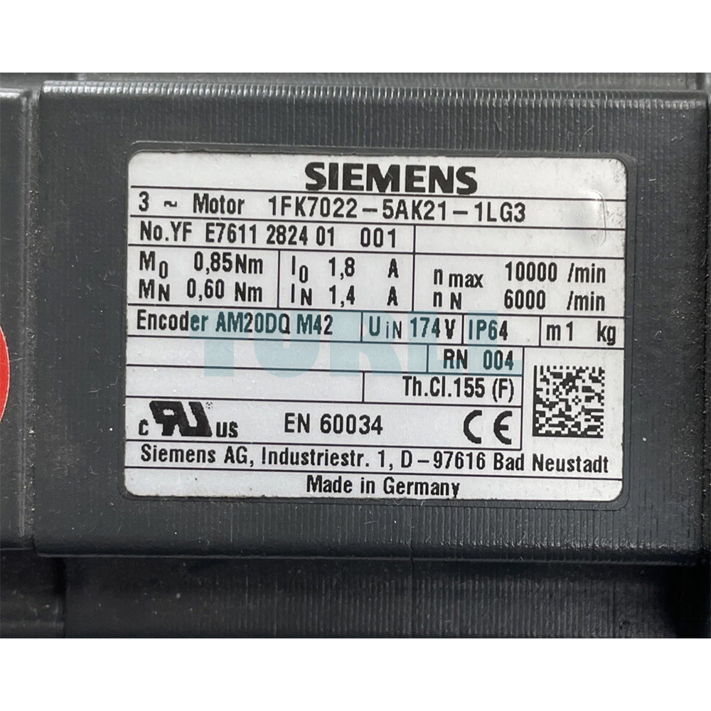 1FK7022-5AK21-1LG3 SIEMENS Exclusive SIMOTICS S-1FK7 Compact Servo Motor Original Brand New 3 1FK7022-5AK21-1LG3 SIEMENS SIMOTICS S-1FK7 Compact Servo Motor Original Brand New
