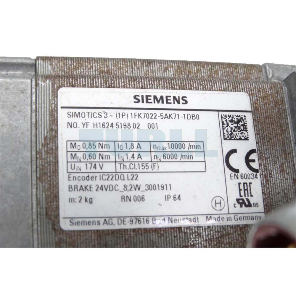 1FK7022-5AK71-1DB0 SIEMENS Exclusive SIMOTICS S-1FK7 Compact Servo Motor Original Brand New 3 1FK7022-5AK71-1DB0 SIEMENS SIMOTICS S-1FK7 Compact Servo Motor Original Brand New