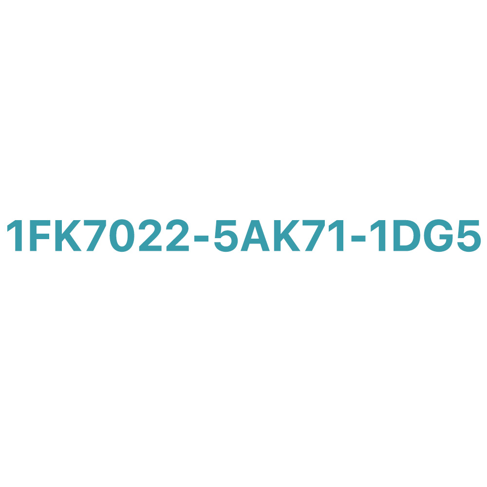 1FK7022-5AK71-1DG5 SIEMENS Exclusive SIMOTICS S-1FK7 Compact Servo Motor Original Brand New 2 1FK7022-5AK71-1DG5 SIEMENS SIMOTICS S-1FK7 Compact Servo Motor Original Brand New