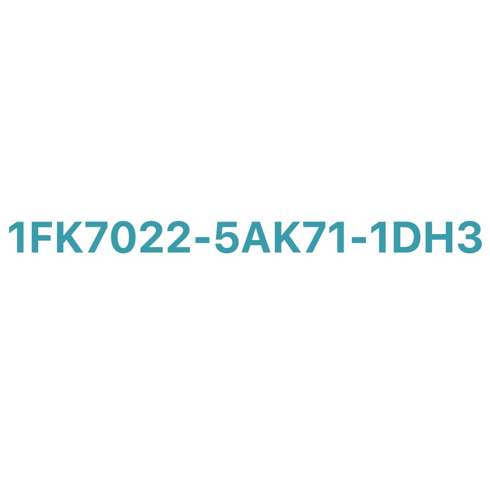 1FK7022-5AK71-1DH3 SIEMENS Exclusive SIMOTICS S-1FK7 Compact Synchronous Servo Motor Original Brand New 2 1FK7022-5AK71-1DH3 SIEMENS SIMOTICS S-1FK7 Compact Servo Motor Original Brand New
