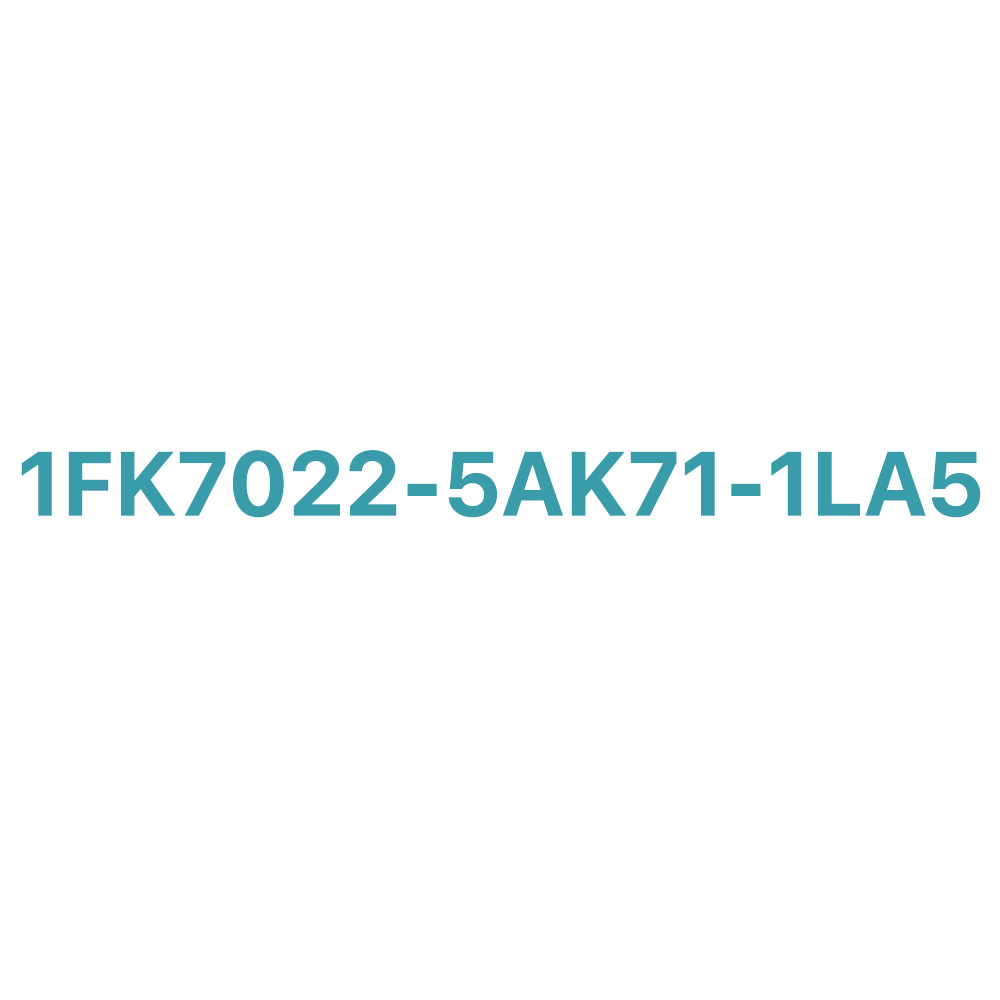 1FK7022-5AK71-1LA5 SIEMENS Exclusive SIMOTICS S-1FK7 Compact Servo Motor Original Brand New 2 1FK7022-5AK71-1LA5 SIEMENS SIMOTICS S-1FK7 Compact Servo Motor Original Brand New