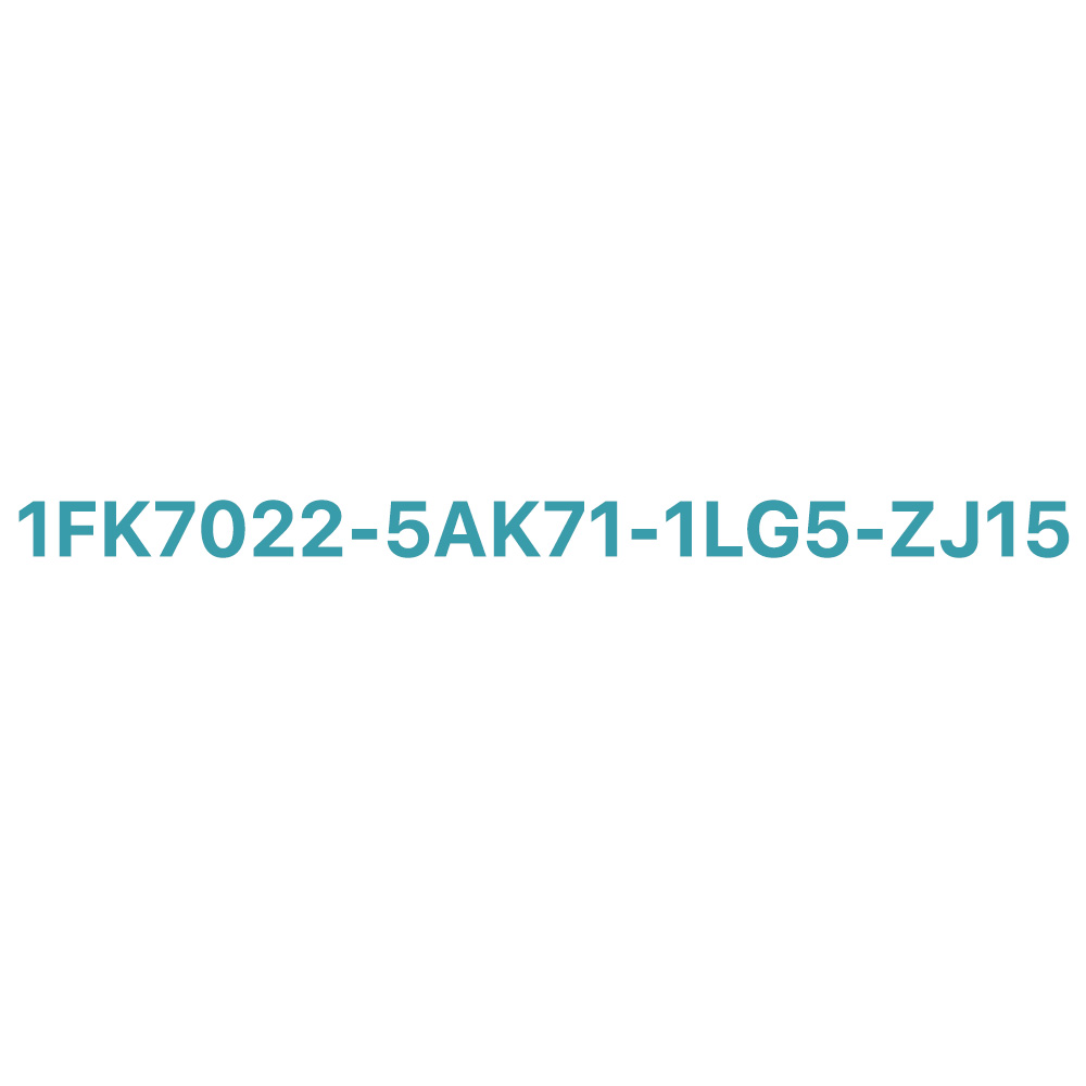 1FK7022-5AK71-1LG5-ZJ15 SIEMENS Exclusive SIMOTICS S-1FK7 Compact Servo Motor Original Brand New 2 1FK7022-5AK71-1LG5-ZJ15 SIEMENS SIMOTICS S-1FK7 Compact Servo Motor Original Brand New