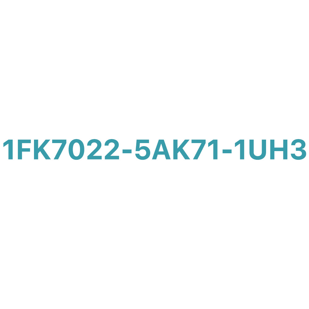 1FK7022-5AK71-1UH3 SIEMENS Exclusive SIMOTICS S Compact Synchronous Servo Motor Original Brand New 2 SIEMENS 1FK7022-5AK71-1UH3 SIMOTICS S Compact Servo Motor Exclusive Original