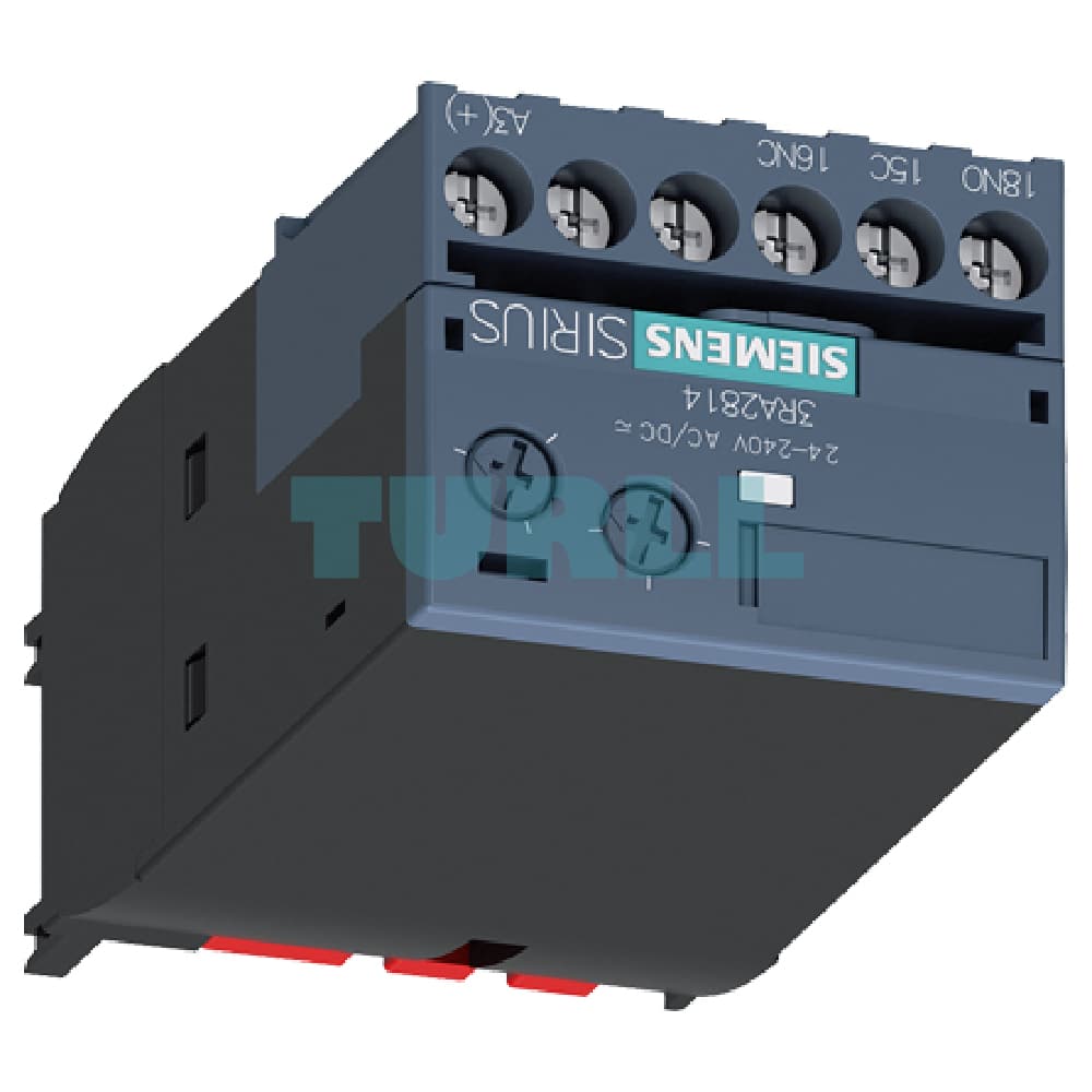 Siemens 3RA2814-1AW10 Solid-State Time-Delayed Auxiliary Switch Off Delayed, 0.05-100s, 24-240V AC/DC Original Brand New 3 Siemens 3RA2814-1AW10 Solid-State Time-Delayed Auxiliary Switch Off Delayed, 0.05-100s, 24-240V AC/DC