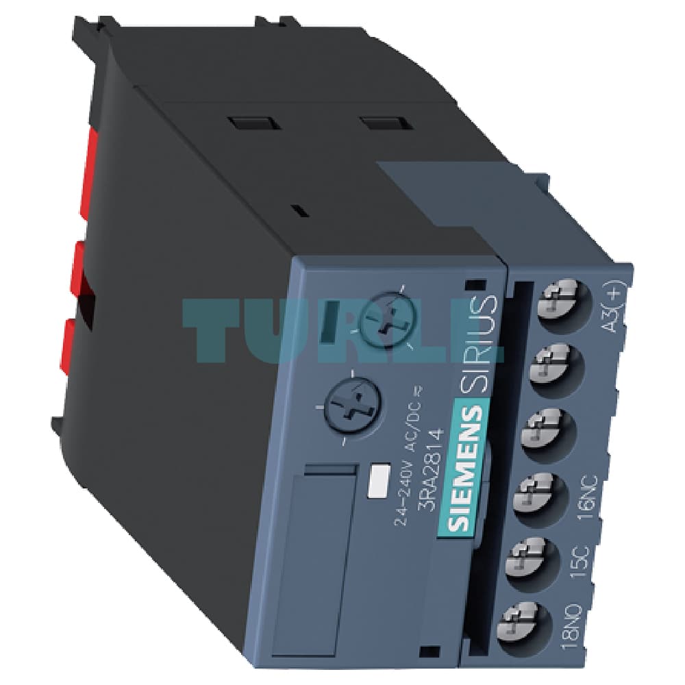 Siemens 3RA2814-1AW10 Solid-State Time-Delayed Auxiliary Switch Off Delayed, 0.05-100s, 24-240V AC/DC Original Brand New 2 Siemens 3RA2814-1AW10 Solid-State Time-Delayed Auxiliary Switch Off Delayed, 0.05-100s, 24-240V AC/DC
