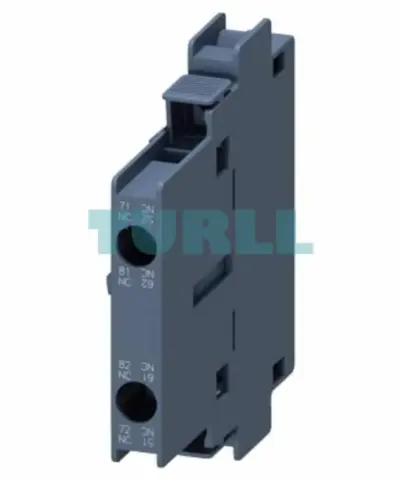 Siemens SIRIUS 3RH1921-1EA02 Auxiliary Switch Block, 2NC Contacts, Lateral Mount, Screw Terminal, For 3RT1 Contactors