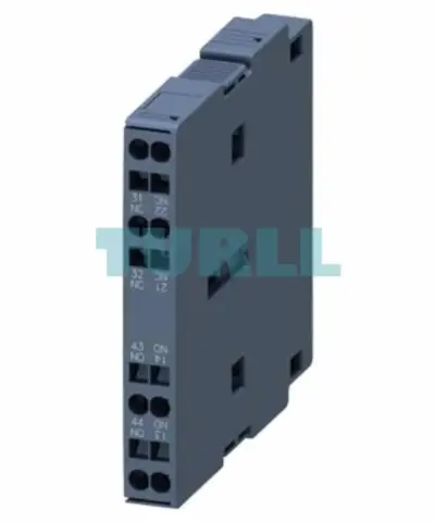 Siemens 3RH1921-2DA11 Lateral Auxiliary Switch 1NO+1NC Spring Terminal