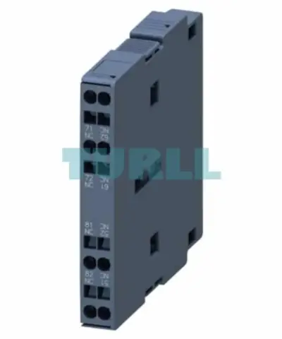 Siemens 3RH1921-2EE02 SIRIUS Lateral Aux Switch, 2NC, Spring-Type