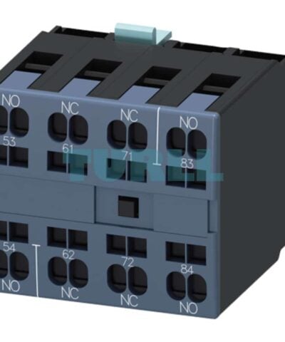 Siemens SIRIUS 3RH1921-2XA22-0MA0 Front-Side Auxiliary Switch Block, Spring-Type Terminal, for 3RT1 Contactors