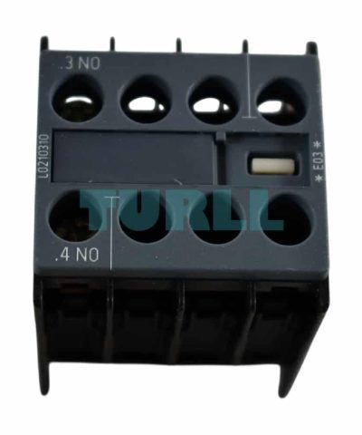Siemens 3RH2911-1HA10 Auxiliary Switch, Front Mount, 1 NO, Screw Terminal