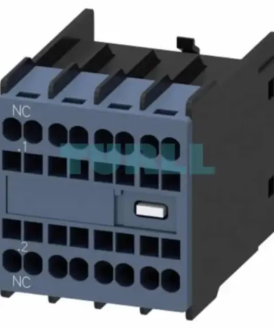 Siemens 3RH2911-2HA01 Auxiliary Switch Block, Front Mount, 1 NC Contact, Spring-Loaded Terminal for 3RT2/3RH2
