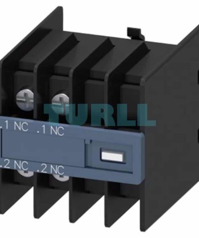 Siemens SIRIUS 3RH2911-4HA02 Front-Mounted Auxiliary Switch Block Ring Cable Lug Connection for 3RT2/3RH2