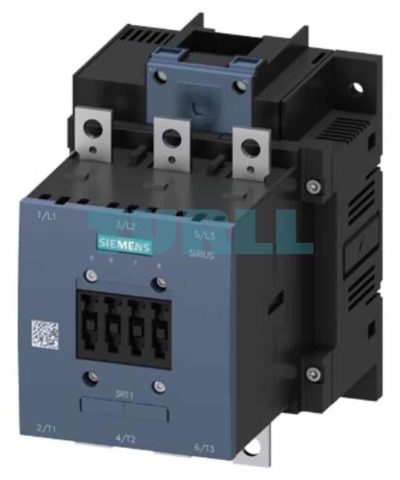 Siemens SIRIUS 3RT1055-6AP30 Power Contactor, 150A, 75kW (400V), AC/DC 220-240V Coil, 3-Pole, Busbar