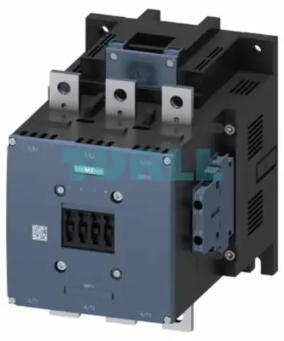 Siemens SIRIUS 3RT1075-6AV36 Power Contactor 400A, 200kW, 3-Pole, 380-420V AC/DC Coil, Size S12