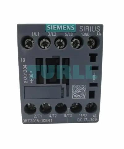 Siemens 3RT2015-1KB41 SIRIUS Power Contactor, 7A, 3kW, 24V DC, 1NO, S00