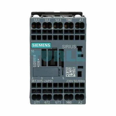 Siemens 3RT2015-2AP01 Power Contactor 7A, 3 kW / 400V, 3-Pole, 230V AC, S00
