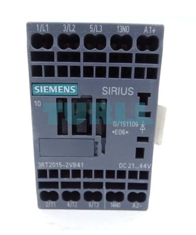 Siemens 3RT2015-2VB41 Power Contactor, 7A, 24V DC, 1NO Original
