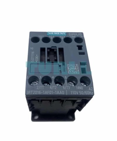 Siemens 3RT2016-1AF01-1AA0 SIRIUS Power Contactor 9A, 4kW, 110V AC