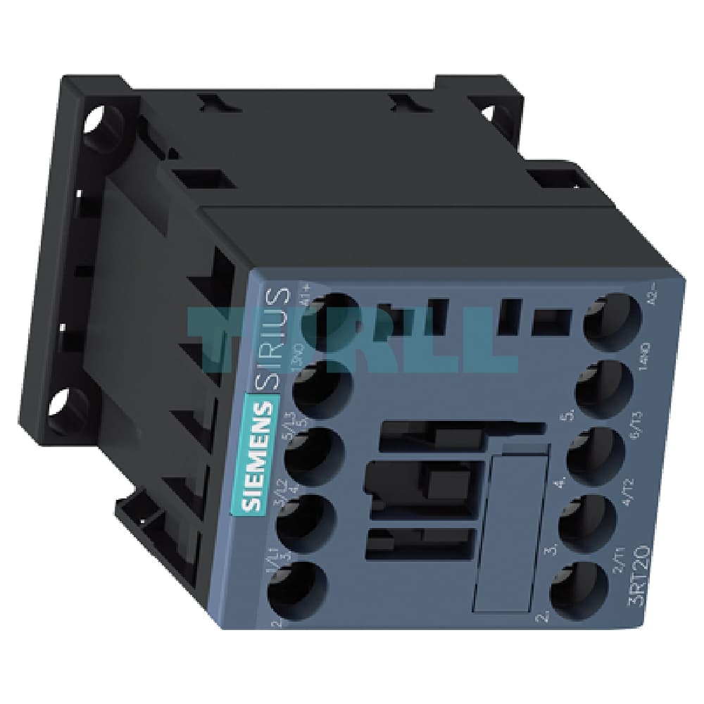 Siemens 3RT2017-1BF41 SIRIUS Power Contactor, 12A, 5.5kW/400V, 3-Pole, 110V DC Coil, 1NO Aux, Size S00, Screw Terminal Original Brand New 2 Siemens 3RT2017-1BF41 SIRIUS Power Contactor, 12A, 5.5kW/400V, 3-Pole, 110V DC Coil, 1NO Aux, Size S00, Screw Terminal