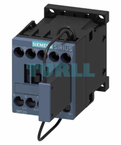 Siemens 3RT2017-1LF42-0LA0 Traction Contactor 12A, 5.5kW / 400V, 3-Pole, 110V DC Coil