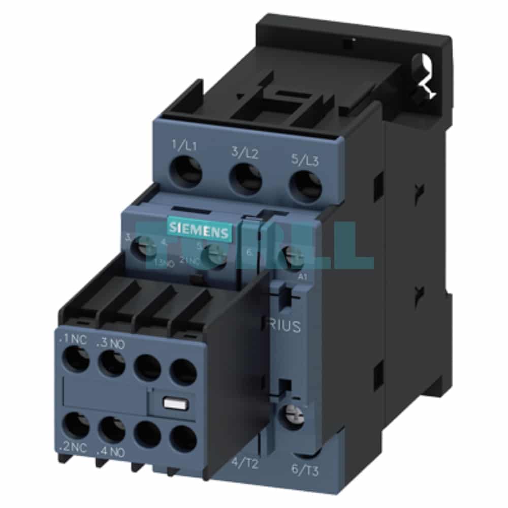 Siemens 3RT2024-1AV04 Power Contactor 3-Pole, 12A, 5.5 kW, 400V AC, S0 Size Original Brand New 1 Siemens 3RT2024-1AV04 Power Contactor 3-Pole, 12A, 5.5 kW, 400V AC, S0 Size