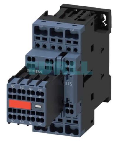 Siemens 3RT2024-2CL24-3MA0 Power Contactor 12A, 5.5kW, 3-Pole, 230V AC, S0 Size