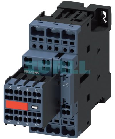 Siemens 3RT2024-2FB44-3MA0 SIRIUS Power Contactor, 12A, 24V DC, S0