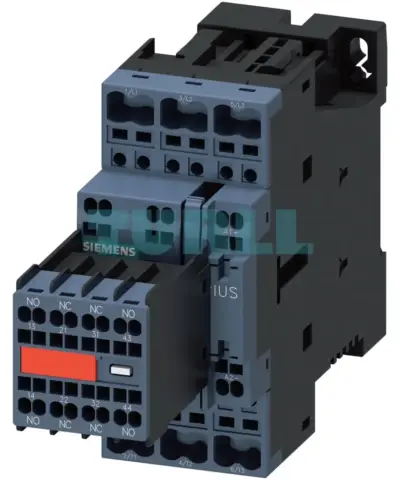 Siemens 3RT2024-2FB44-3MA0 SIRIUS Power Contactor, 12A, 24V DC, S0