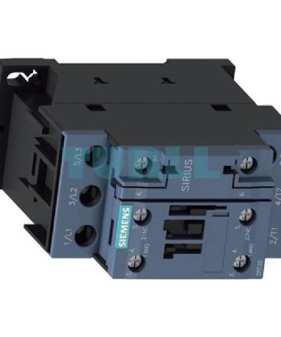 Siemens 3RT2025-1AN20 Power Contactor, 17A, 7.5kW, 220V AC, S0