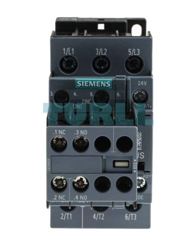 Siemens 3RT2026-1BB44 Power Contactor SIRIUS S0, 25A, 11kW, 24V DC