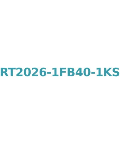 Siemens 3RT2026-1FB40-1KS0 SIRIUS Power Contactor, 25A, 11kW, 24V DC, S0, Screw Terminal
