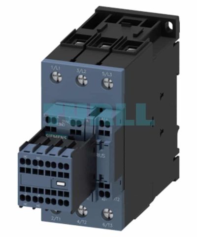 Siemens 3RT2035-3XJ44-0LA2 SIRIUS Power Contactor, S2, 72V DC, 41A, 18.5kW