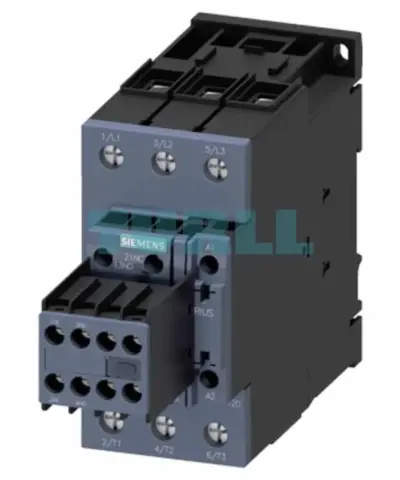 Siemens 3RT2036-1AP04 Power Contactor 3-Pole, 51A, 22kW / 400V, 230V AC, Screw Terminal