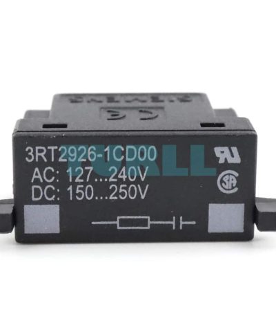 Siemens SIRIUS 3RT2926-1CD00 RC Element Surge Suppressor for 3RT2.2 Contactors, 127-240V AC / 150-250V DC, Size S0