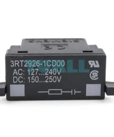 Siemens SIRIUS 3RT2926-1CD00 RC Element Surge Suppressor for 3RT2.2 Contactors, 127-240V AC / 150-250V DC, Size S0